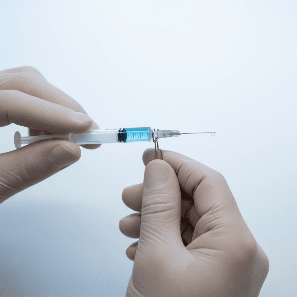 Injection sous-cutanée : technique propre et indolore